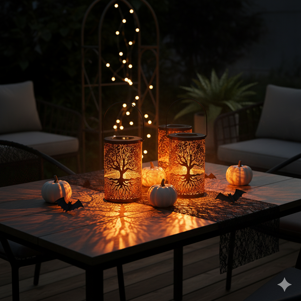Decorative Solar Hanging Lanterns – Illuminate Your Lawn & Outdoor Space