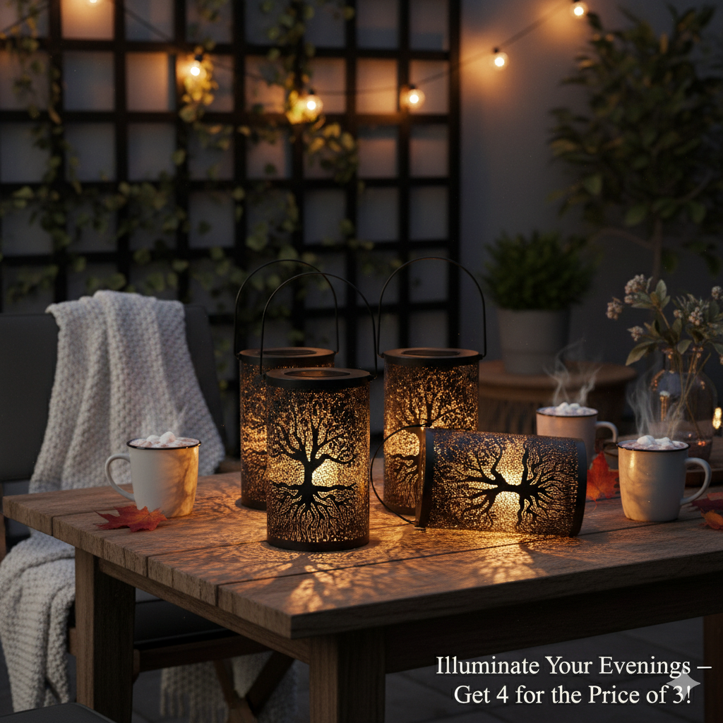 Decorative Solar Hanging Lanterns – Illuminate Your Lawn & Outdoor Space