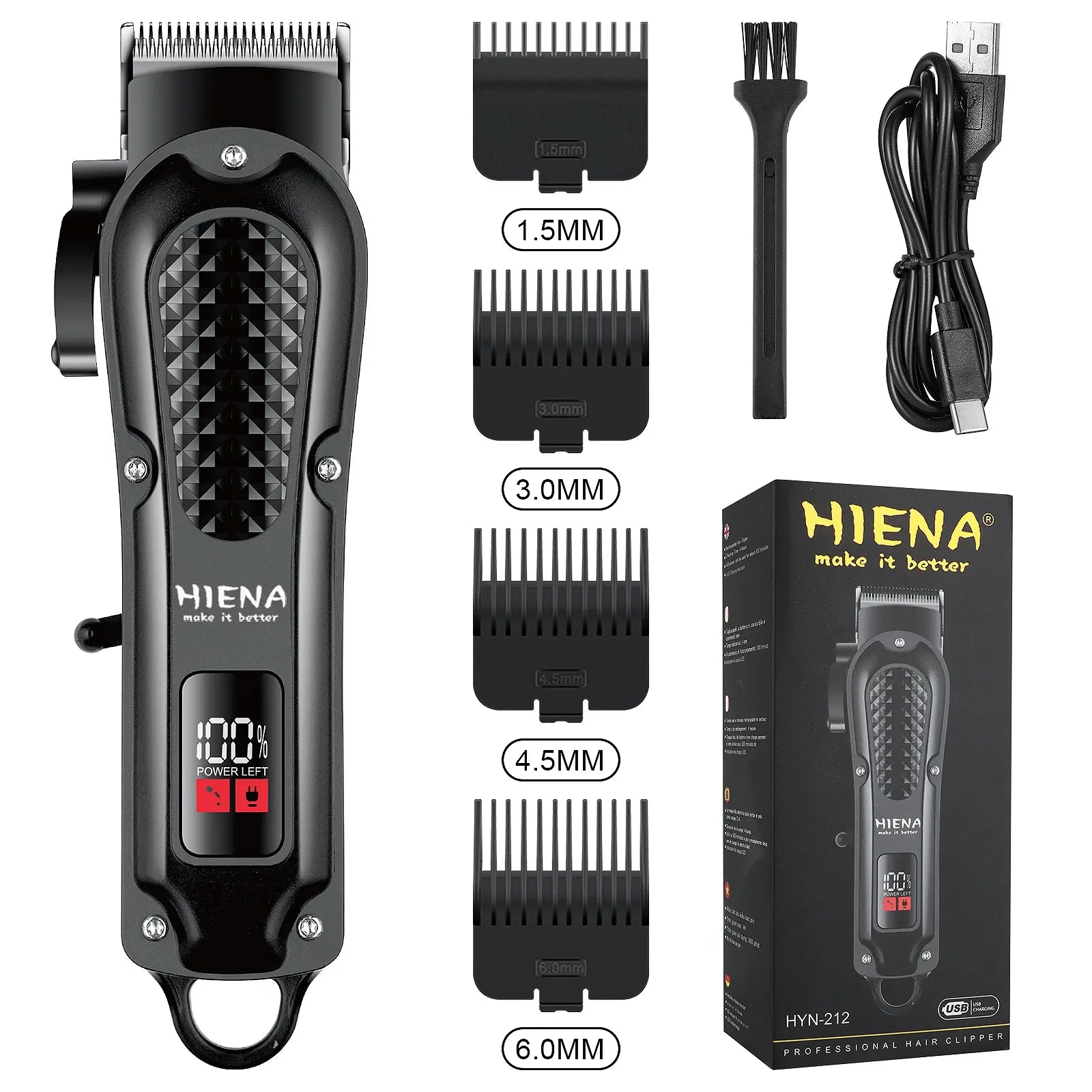 HienaTitanBeard&HairTrimmer8Pro