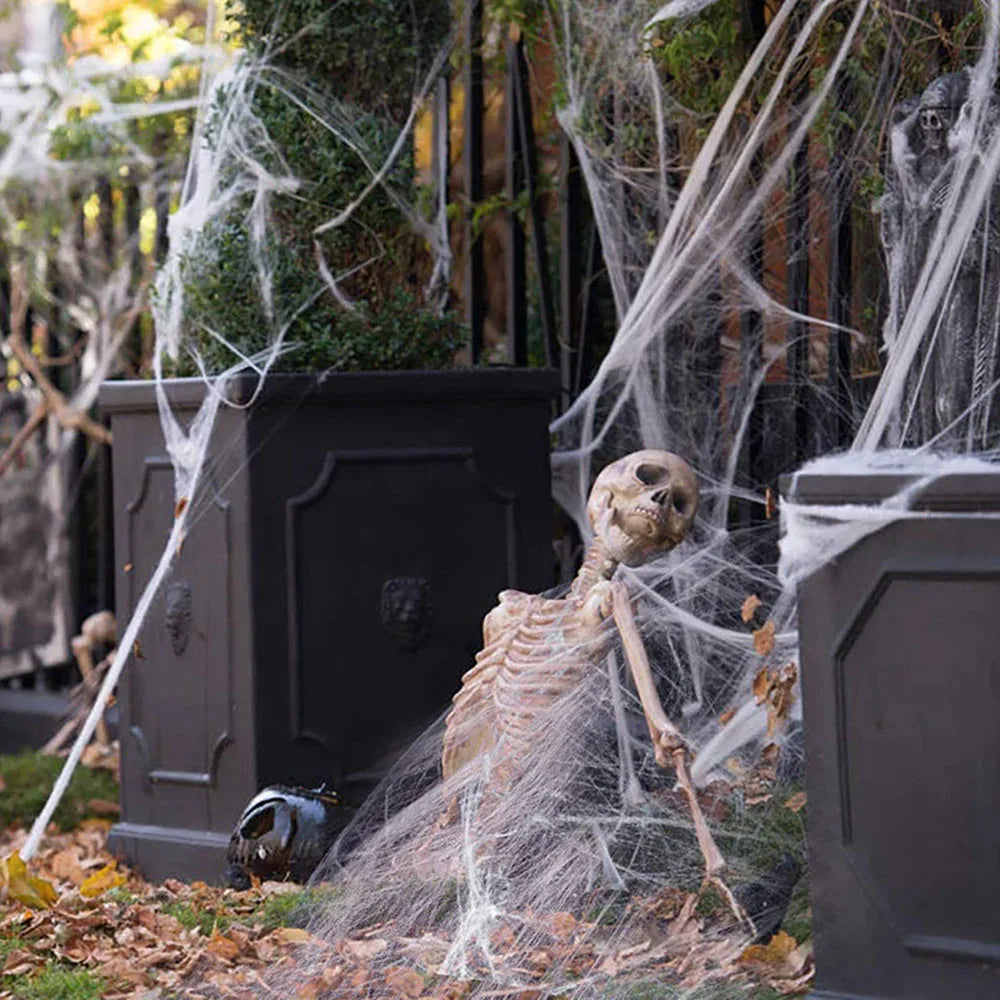 Halloween Spider Web Home Decor