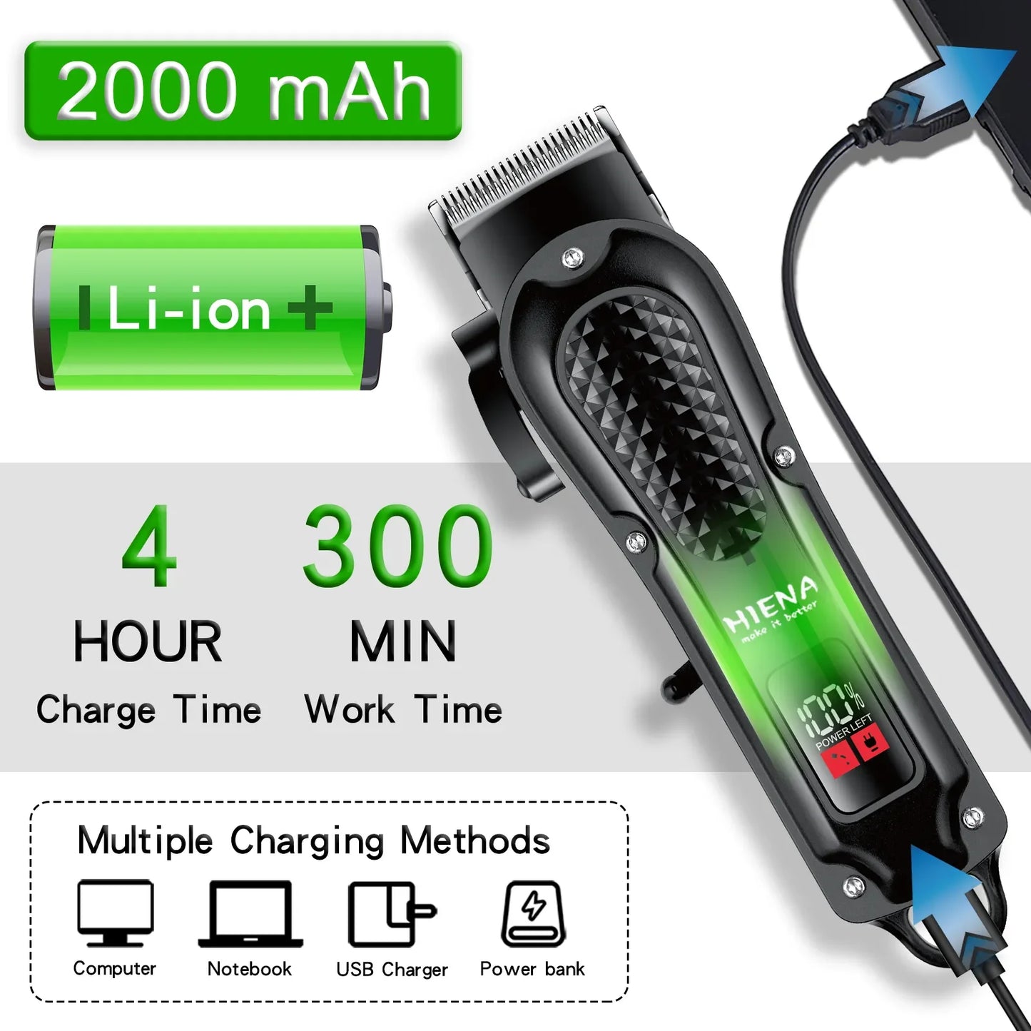 Beard & Hair Trimmer Precision 8