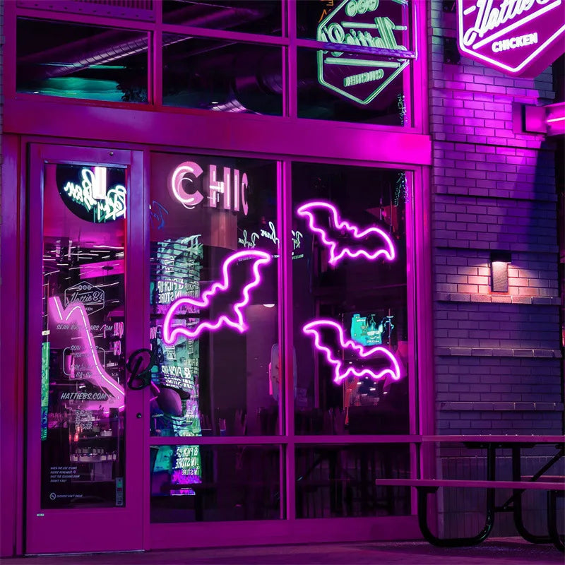 Bat Signal Neon Lamp