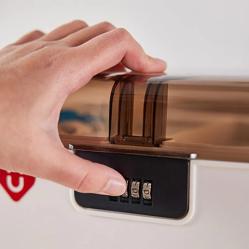 Premium Medical Storage Box with Password Lock