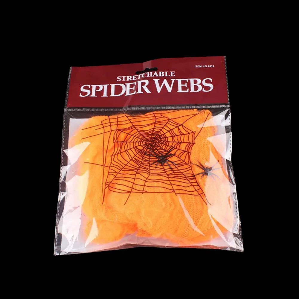 Halloween Spider Web Home Decor