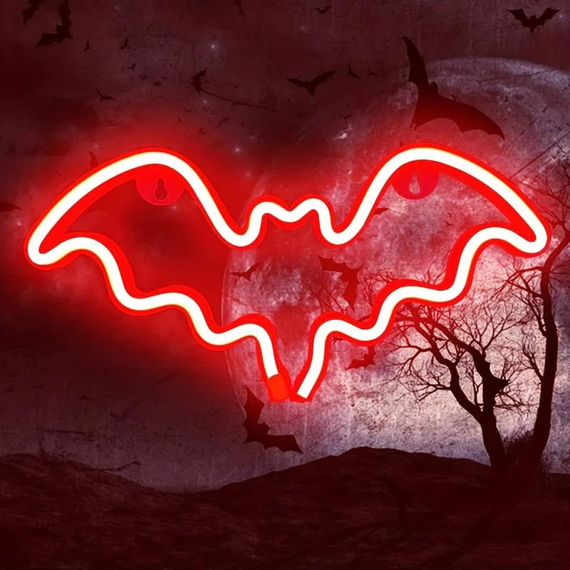 Bat Signal Neon Lamp