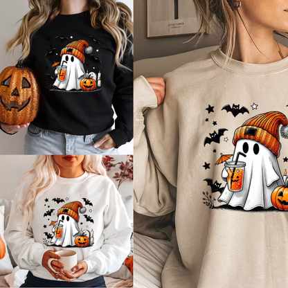 Ladies Cozy Halloween Pullover