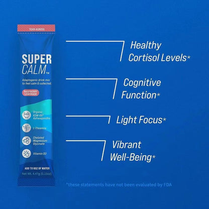 Supercalm Magnesium Powder Relaxation 
Drink